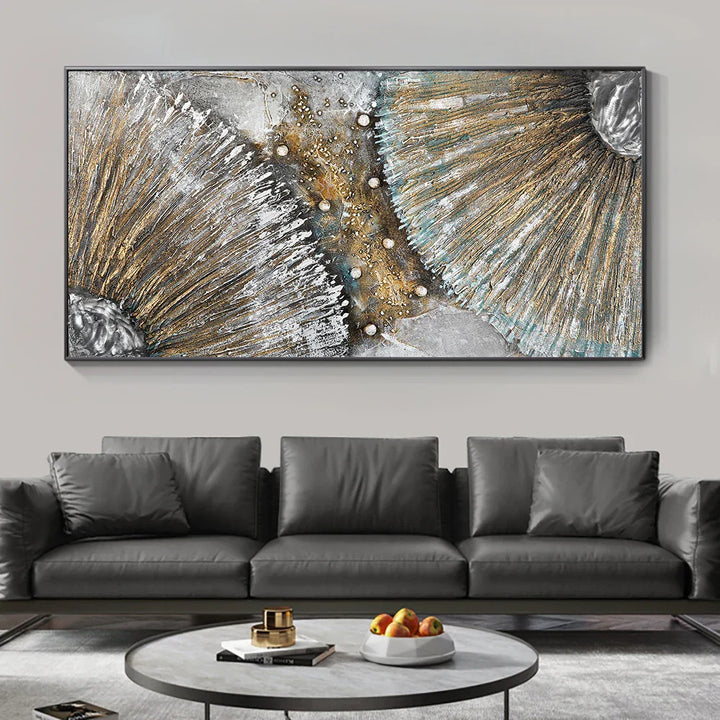 Zeitgenössische urbane abstrakte Wandkunst Fine Art Leinwanddrucke neutrale Farbtonbilder für moderne Wohnung Wohnzimmer Home Office Kunst Dekor | Karnz