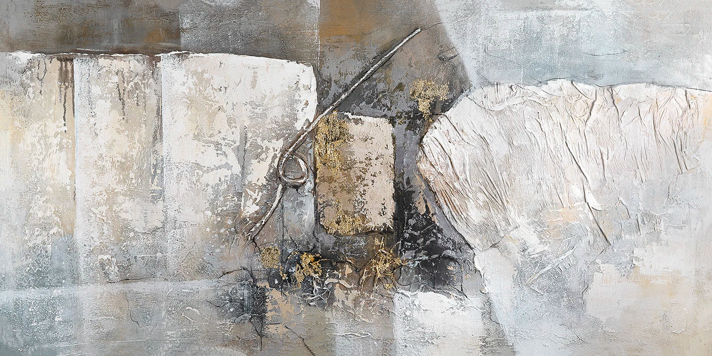 Zeitgenössische urbane abstrakte Wandkunst Fine Art Leinwanddrucke neutrale Farbtonbilder für moderne Wohnung Wohnzimmer Home Office Kunst Dekor | Karnz