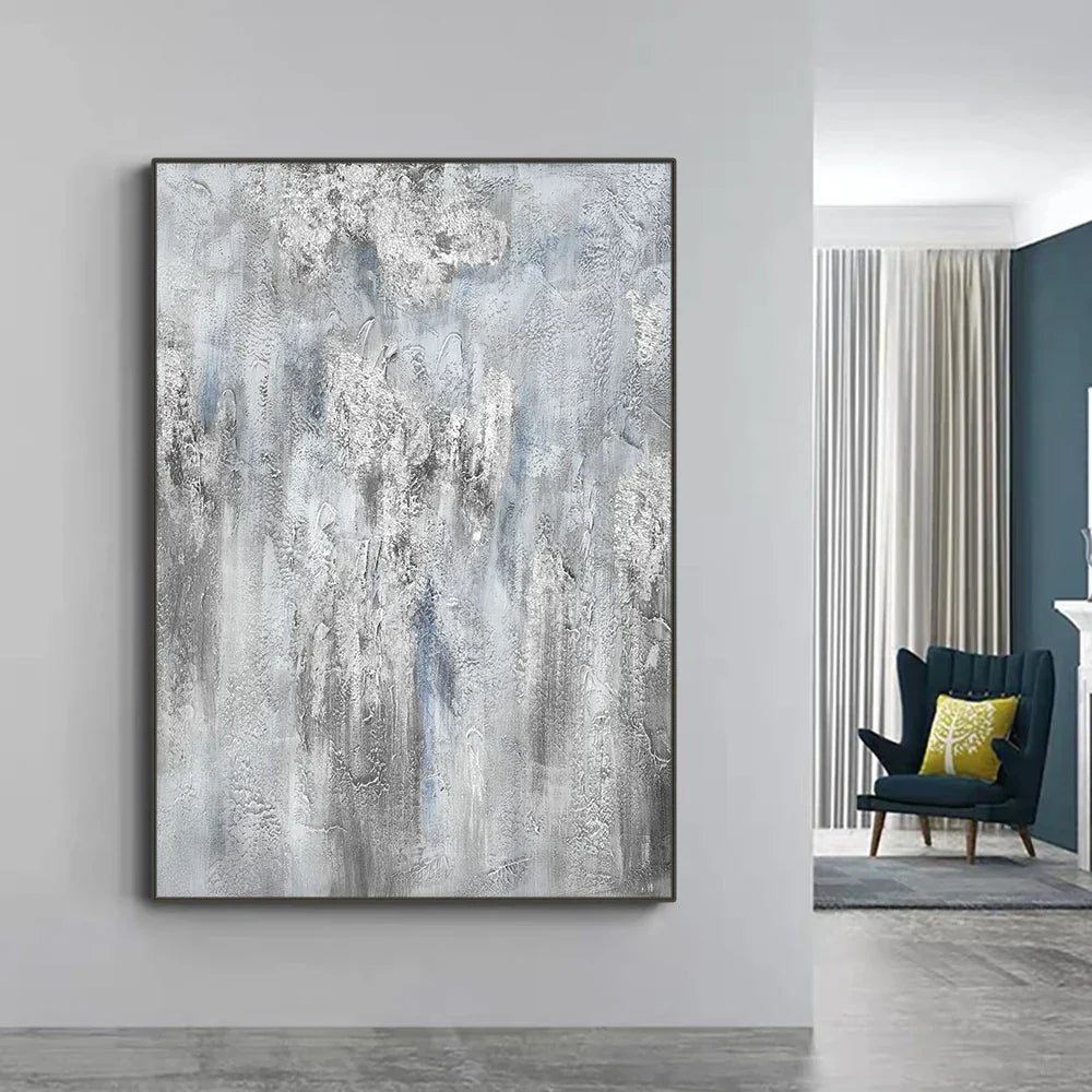 Große Größen Graue Goldene Minimalistische Wandkunst Feine Kunstleinwanddrucke Moderne Abstrakte Kunstbilder Für Zeitgenössische Inneneinrichtung Dekor