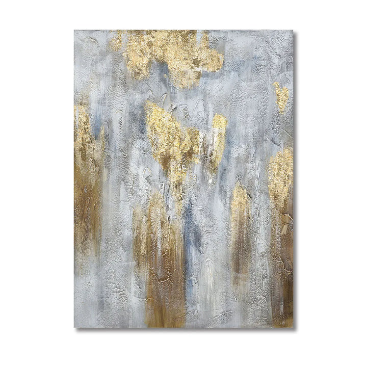 Große Größen Graue Goldene Minimalistische Wandkunst Feine Kunstleinwanddrucke Moderne Abstrakte Kunstbilder Für Zeitgenössische Inneneinrichtung Dekor
