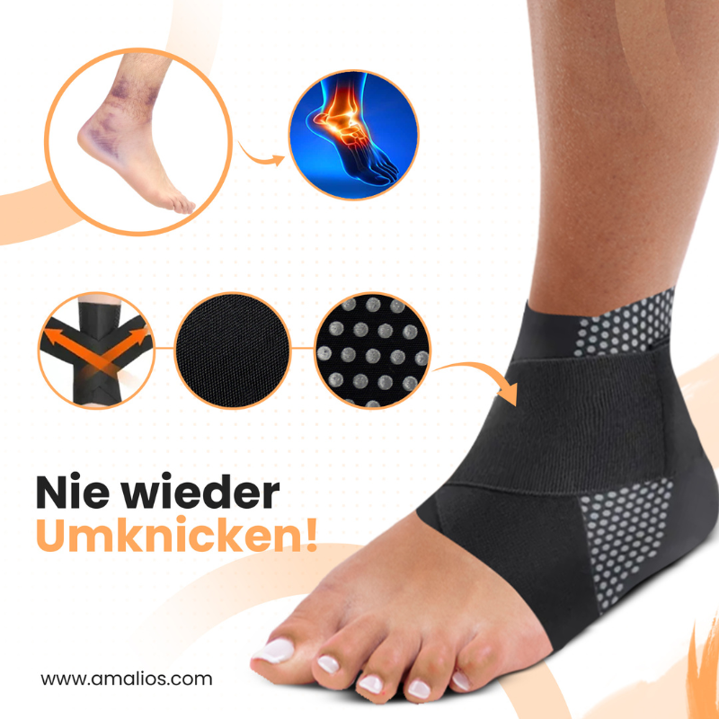 AnkleGuard Schutz- und Komfortbandage