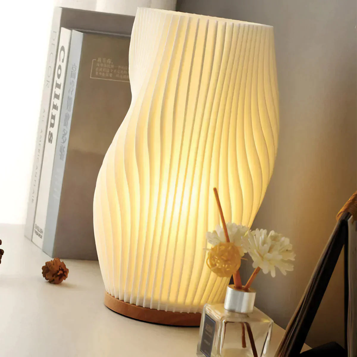 Wellenförmige Ambient Lampe - Sofia | Karnz