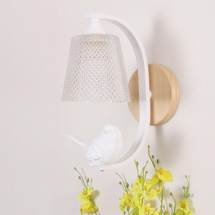 Vogel Lampe Wandlampe Karnz