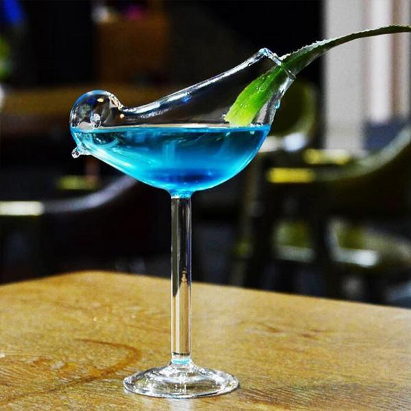 Vogel-förmiges Cocktailglas | Karnz