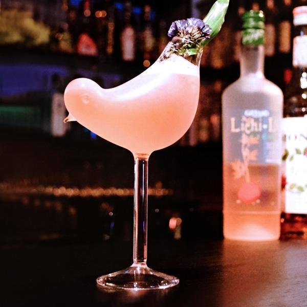 Vogel-förmiges Cocktailglas | Karnz