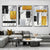 Schwarze Goldene Blockmarmor Abstrakte Wandkunst Feine Kunst Leinwanddrucke Moderne Geometrische Bilder Für Wohnzimmer Büro Kunst Dekor