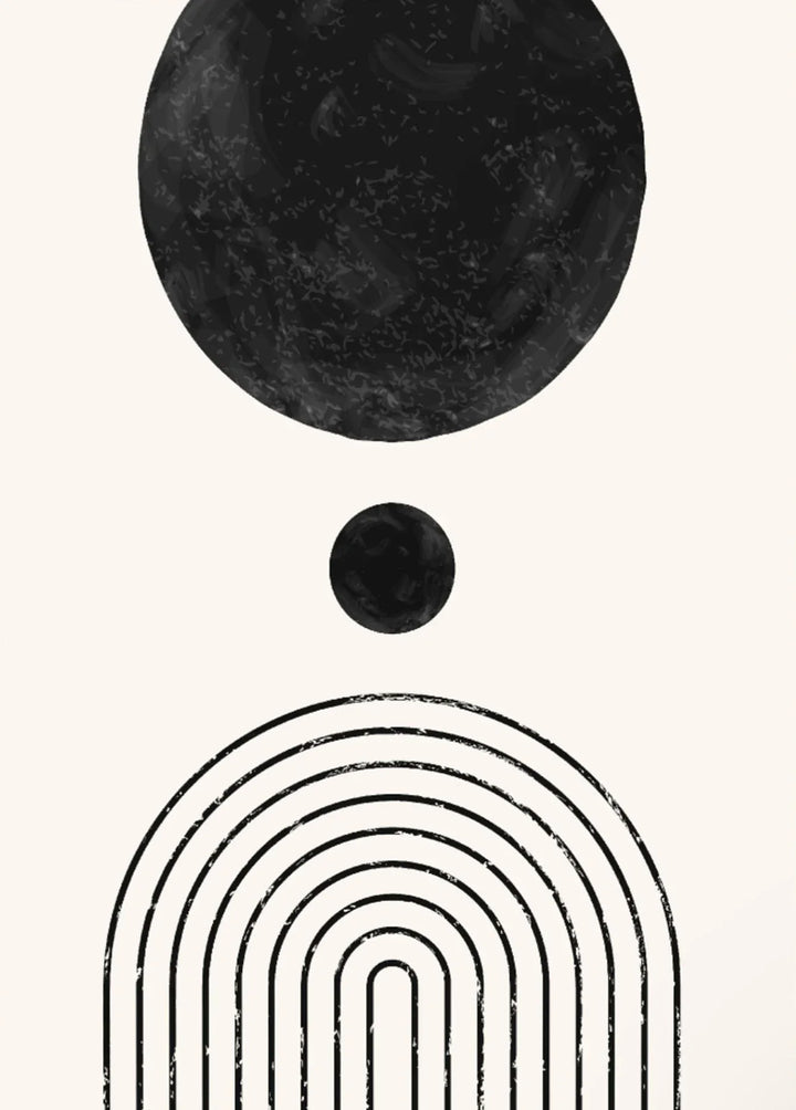 Schwarz Weiß Minimalistische Geometrische Kurven Linienkunst Wandkunst Fein Kunst Leinwanddrucke Bilder Für Modernes Apartment Wohnzimmer Büro Dekor