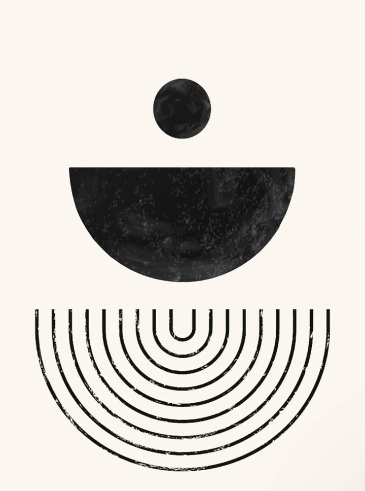 Schwarz Weiß Minimalistische Geometrische Kurven Linienkunst Wandkunst Fein Kunst Leinwanddrucke Bilder Für Modernes Apartment Wohnzimmer Büro Dekor