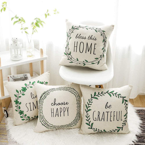 Gesegnet Dieses Haus Kissenbezug Set Karnz