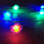 LED-Lichterkette mit Blumen 20 Stk. Transparent - Mehrfarbig mit Blinkfunktion (3,5 Meter) | Karnz