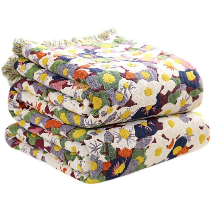 Bloom Pastoral Flower Wurfdecke Karnz