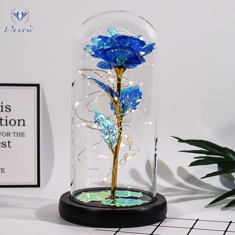 Rose in Glaskuppel Display | Karnz
