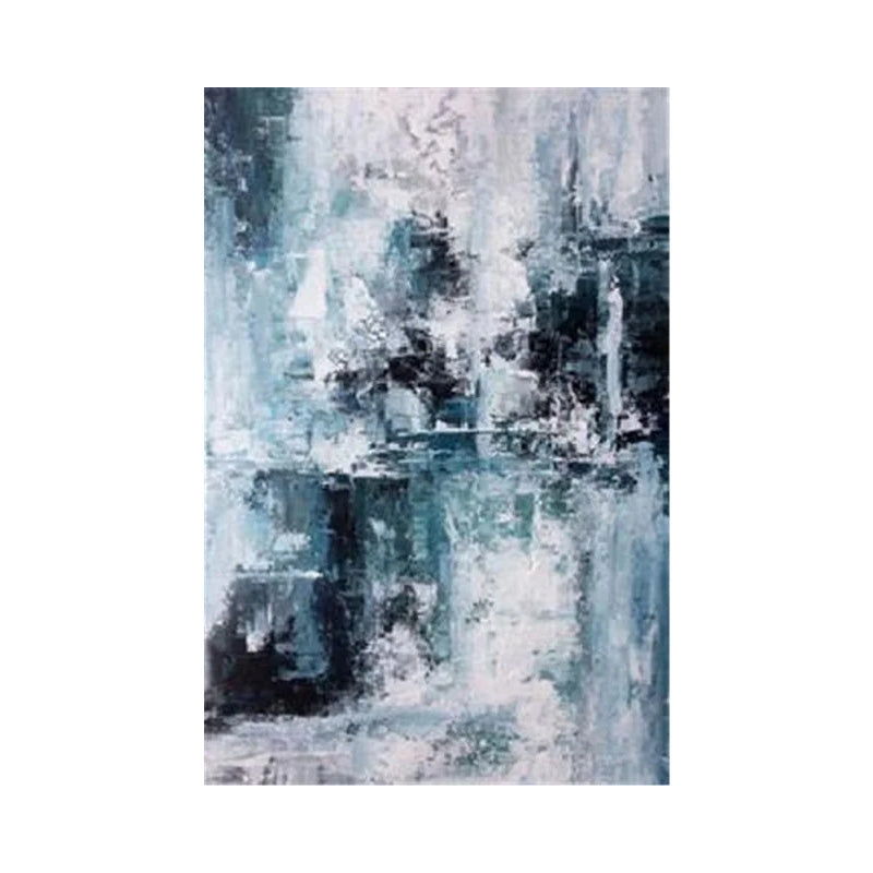 Blaustich Grau Zeitgenössische Abstrakte Wandkunst Fine Art Leinwanddrucke Poster Bilder Für Wohnzimmer Home Office Kunst Dekor | Karnz