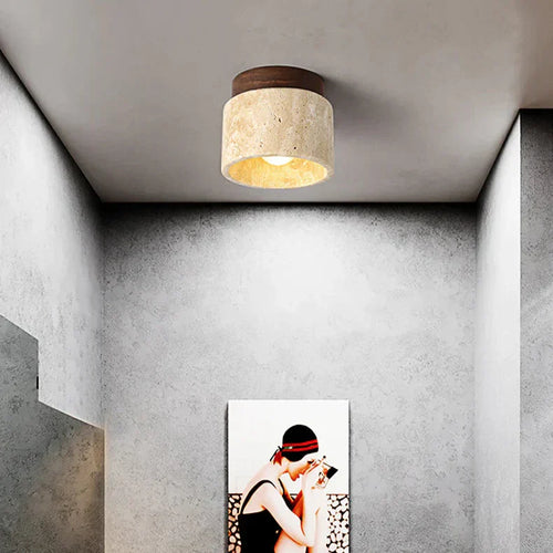 Japanische kreative Creme-Stil Deckenlampe | Karnz