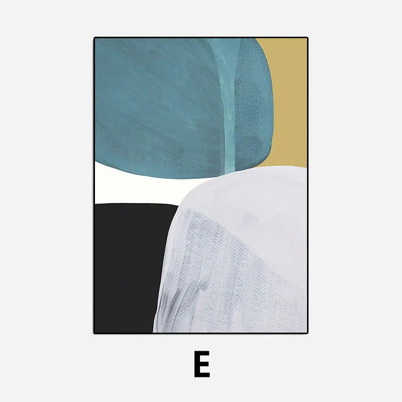Fette Farbenfrohe Nordische Abstrakte Wandkunst Feine Kunst Leinwanddrucke Bilder Für Modernes Apartment Wohnzimmer Schlafzimmer Hotelzimmer Home Office Kunst Dekor