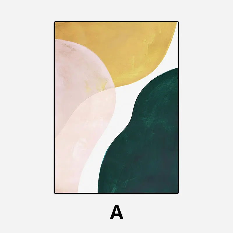 Fette Farbenfrohe Nordische Abstrakte Wandkunst Feine Kunst Leinwanddrucke Bilder Für Modernes Apartment Wohnzimmer Schlafzimmer Hotelzimmer Home Office Kunst Dekor