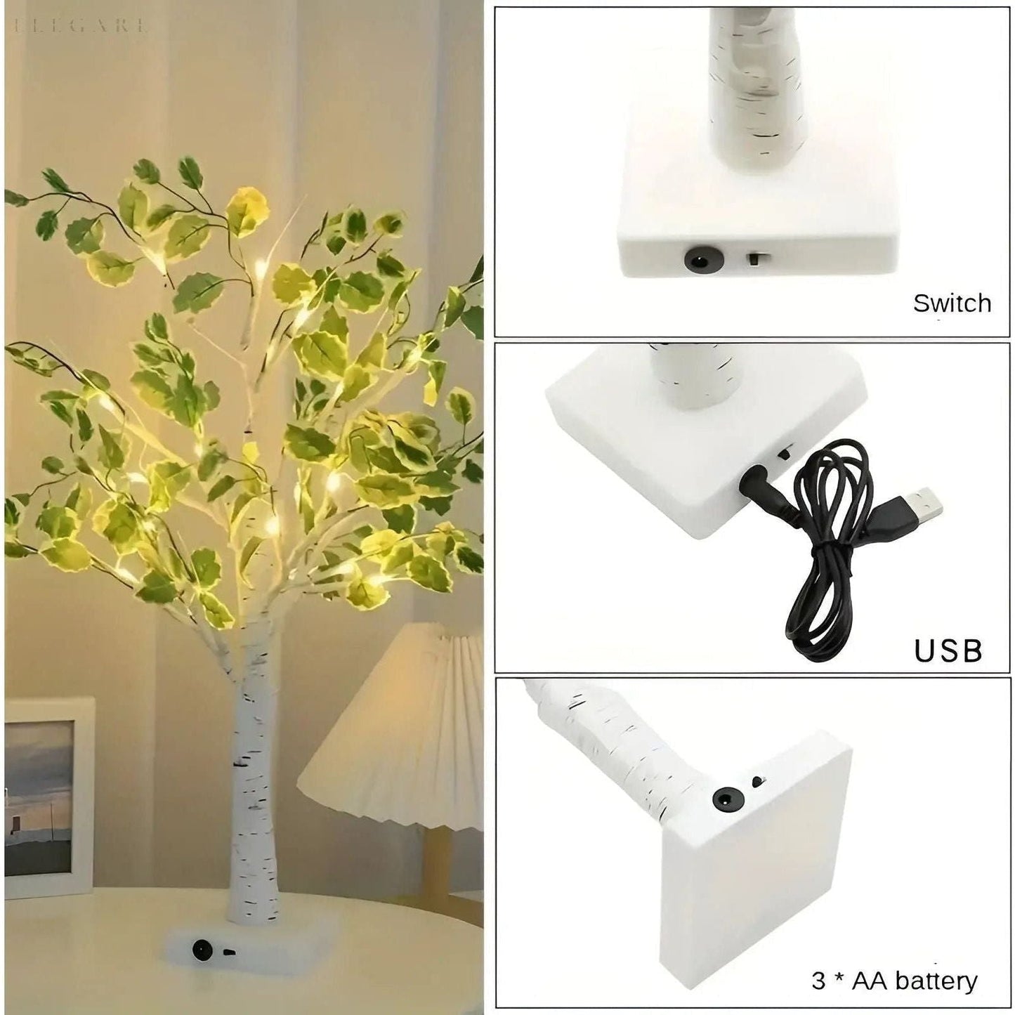BrightTree Lampe - Leuchtender Baum Wohnkultur LED-Lichter | Karnz