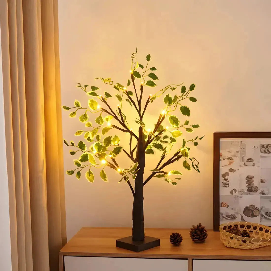 BrightTree Lampe - Leuchtender Baum Wohnkultur LED-Lichter | Karnz