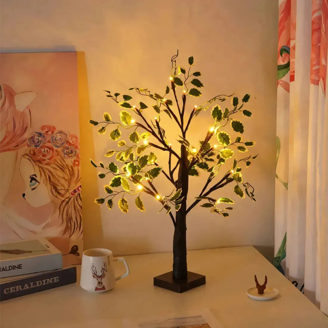 BrightTree Lampe - Leuchtender Baum Wohnkultur LED-Lichter | Karnz