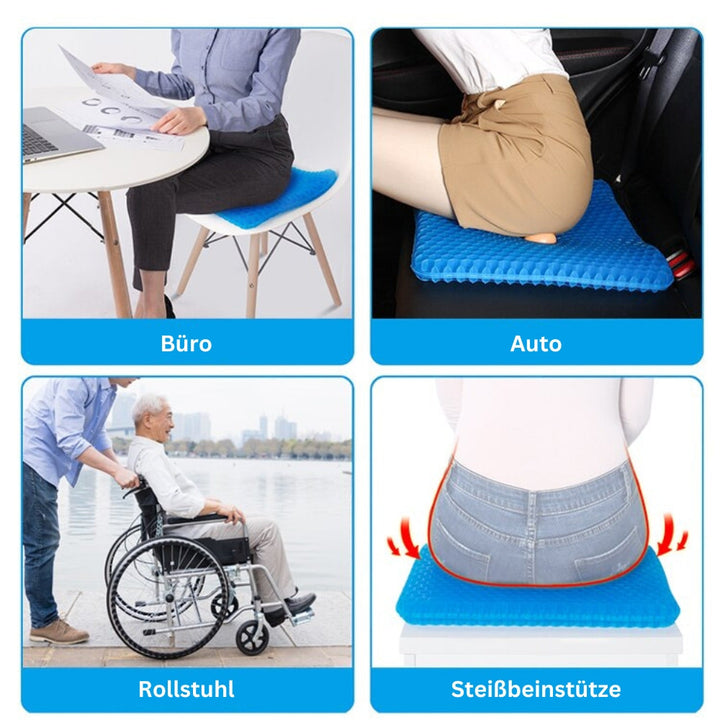 ErgoPad - ergonomisches Gelsitzkissen