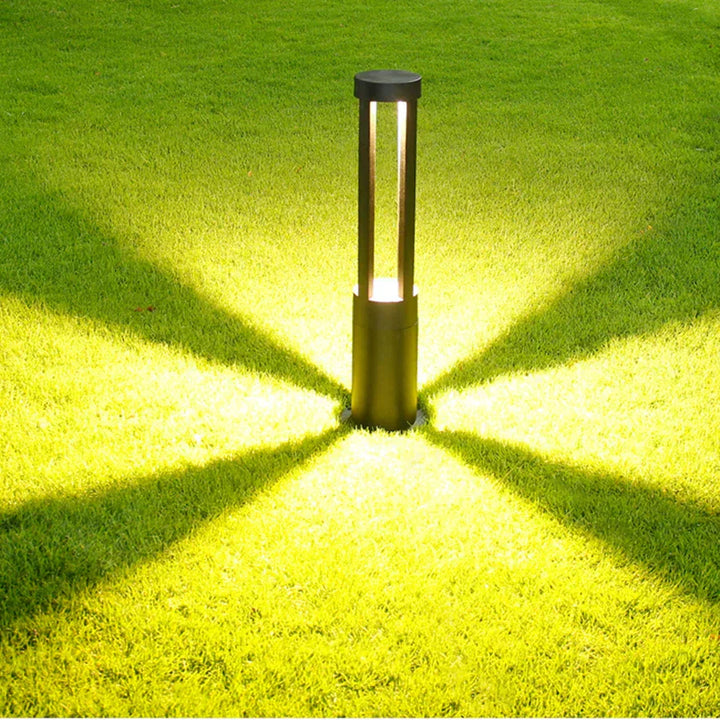 StoneGlow - Energieeffiziente LED Gartenpfostenlampe | Wasserdicht und moderne Außenbeleuchtung | Karnz