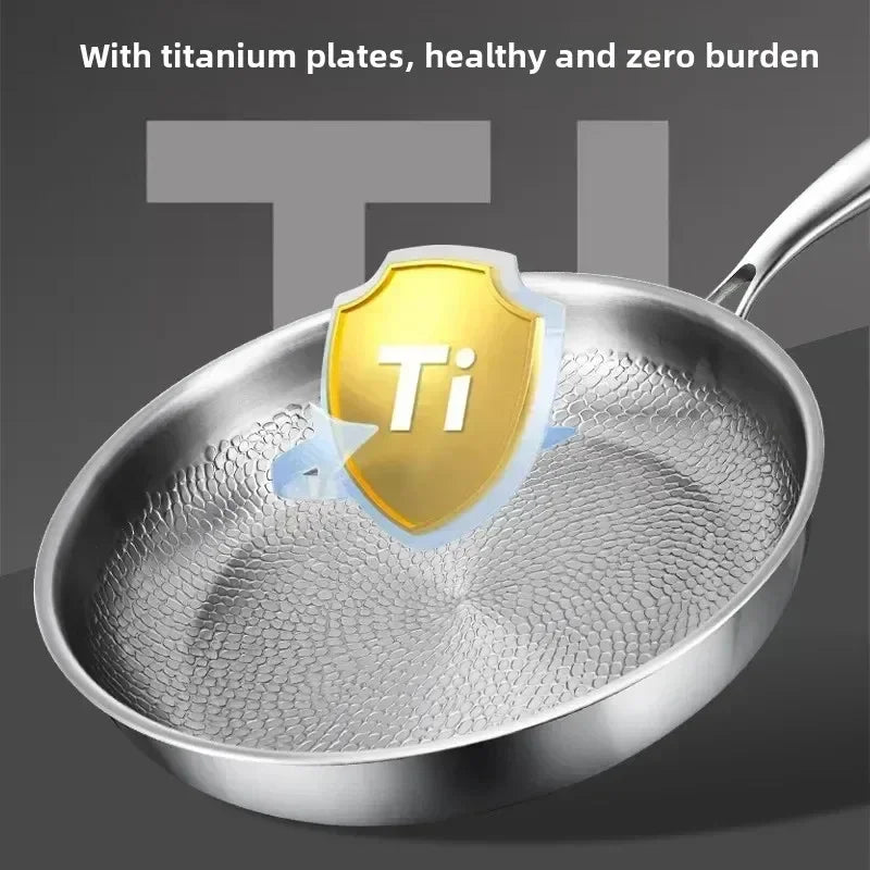 TitanForge Geschmiedete Titan-Bratpfanne mit Antihaftbeschichtung | Karnz