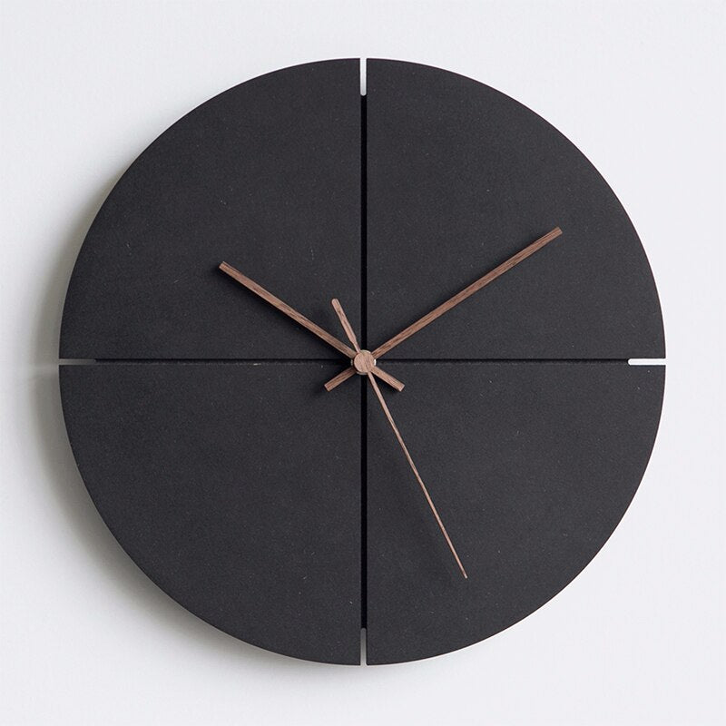 Minimalistische Wanduhr 28 cm – Modernes Design in runder und quadratischer Ausführung für Zuhause und Büro