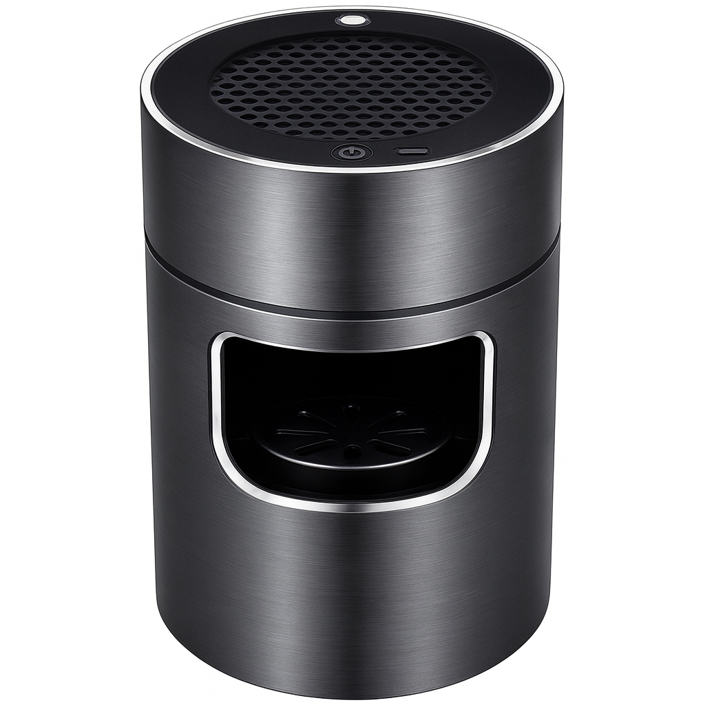 USB-betriebener Aschenbecher mit HEPA-Filter und Ionisator