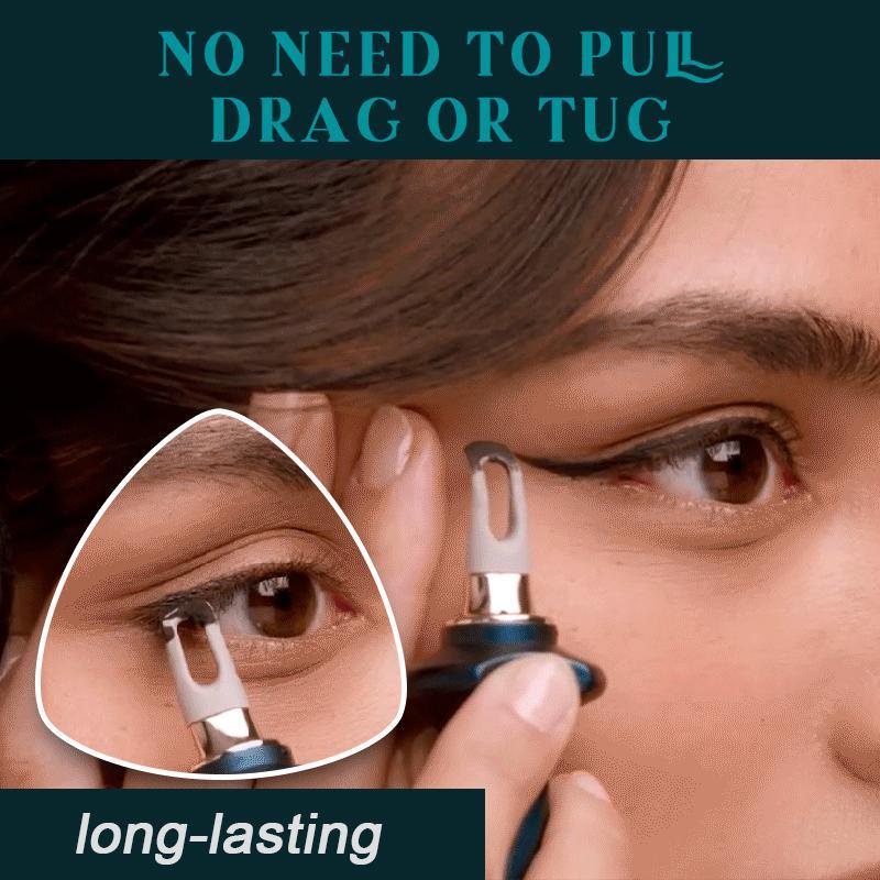 Einfacher, wischfester Eyeliner (mit Pinsel)