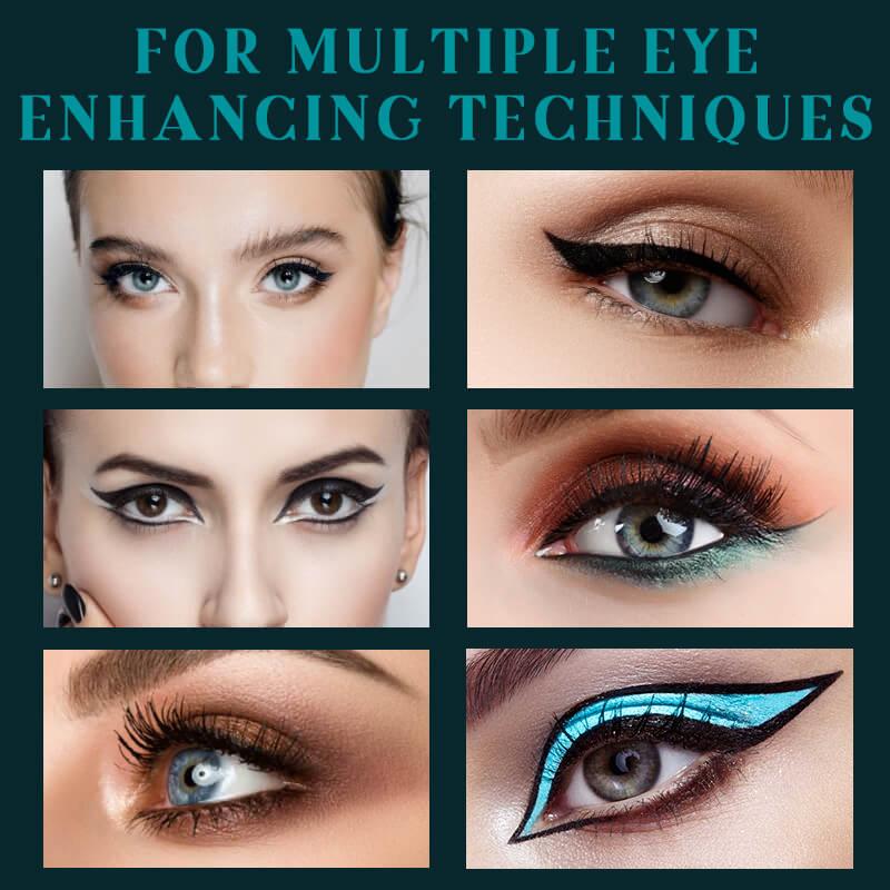 Einfacher, wischfester Eyeliner (mit Pinsel)