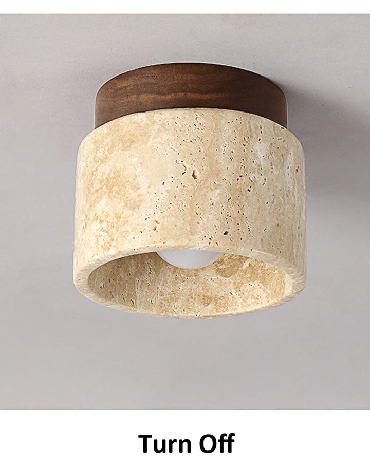 Japanische kreative Creme-Stil Deckenlampe | Karnz
