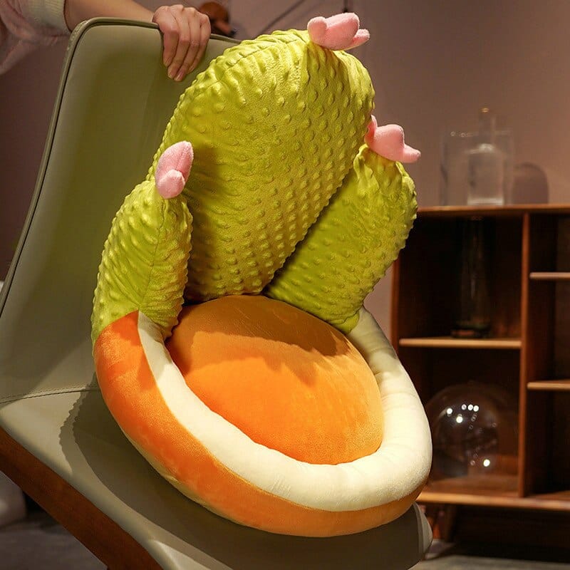 Cactus Stuhl Plüschkissen Karnz