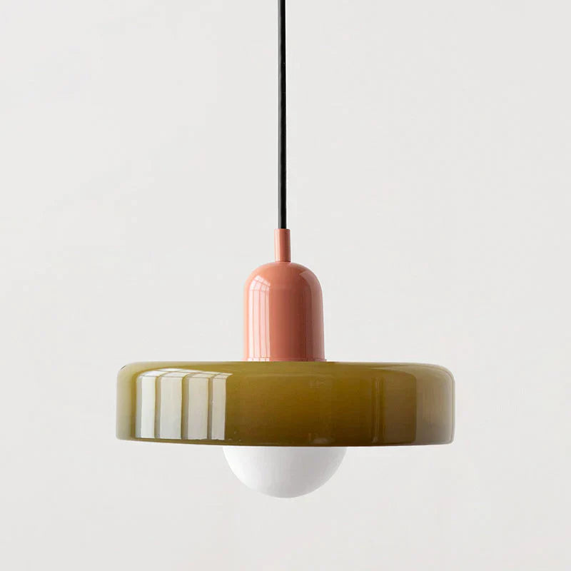 Skandinavische Pendelleuchte für Wohnzimmer und Esszimmer – Minimalistisches Design mit einstellbarer Höhe – Glas | Karnz