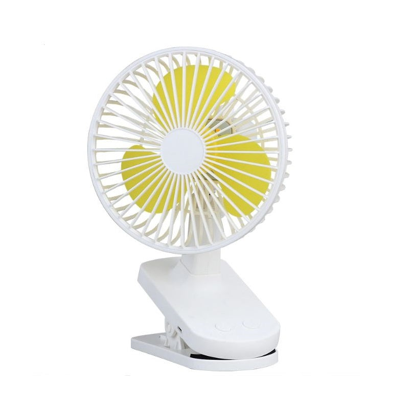Clip-On Wiederaufladbarer Beweglicher Kopf Tragbarer Ventilator | Karnz