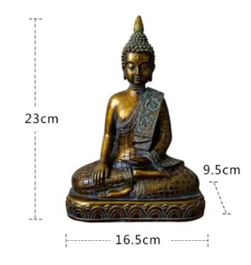Meditierende Buddha Statue Karnz