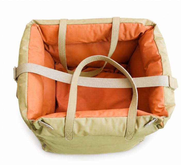 Faux-Leder Hunde Booster Bett – Stylisch, Sicher und Bequem | Karnz