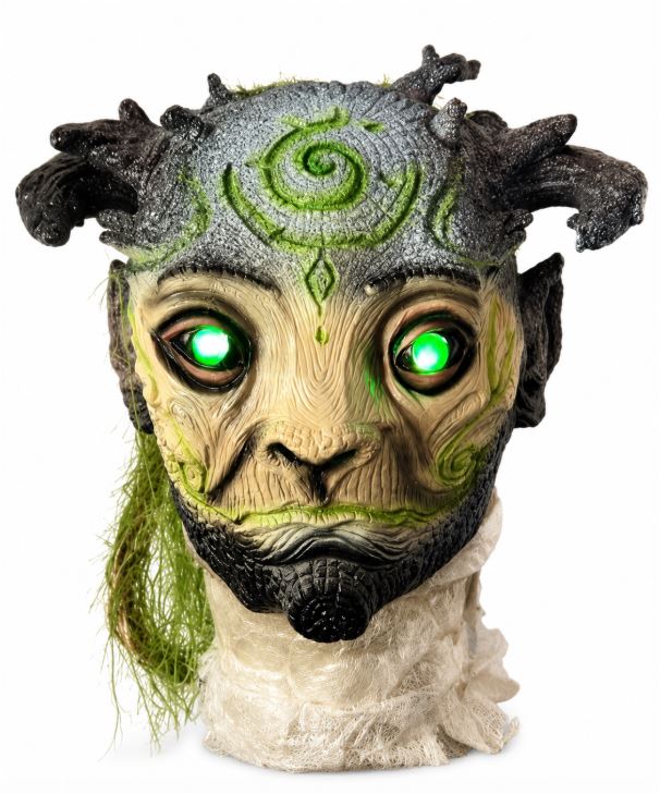 Waldgeistmaske des Grünen Mannes – Kostümzubehör
