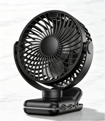 Tragbarer Clip-On Ventilator - Batteriebetriebener Kinderwagenventilator | Karnz