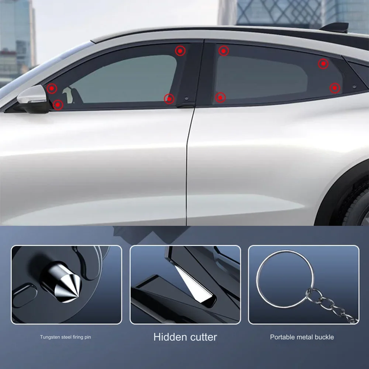Karnz | Auto Sicherheit Notfenster Brecher Gadget