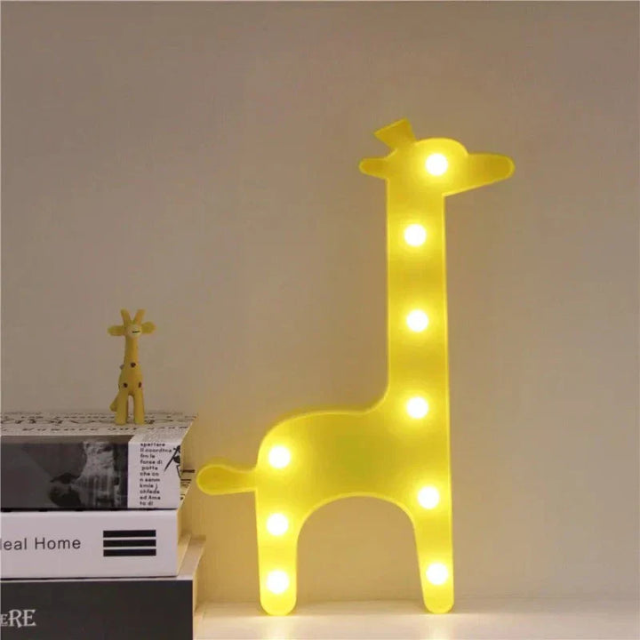 Tier-Tischlampe