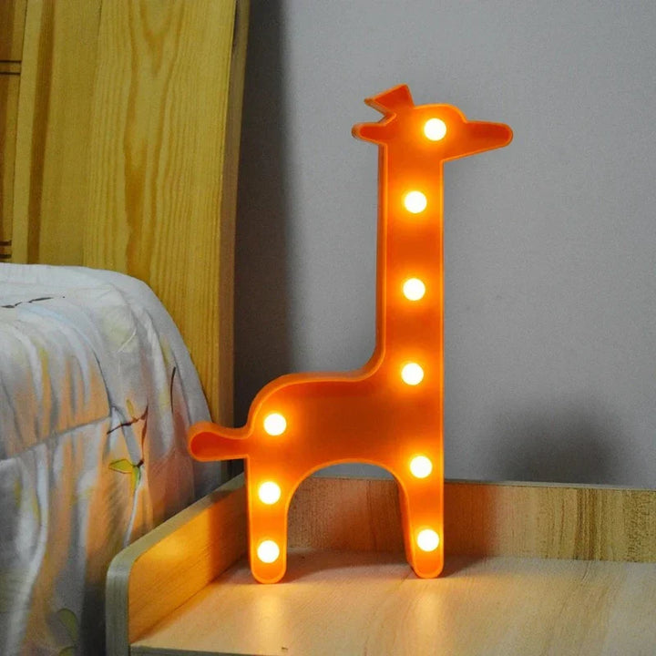 Tier-Tischlampe