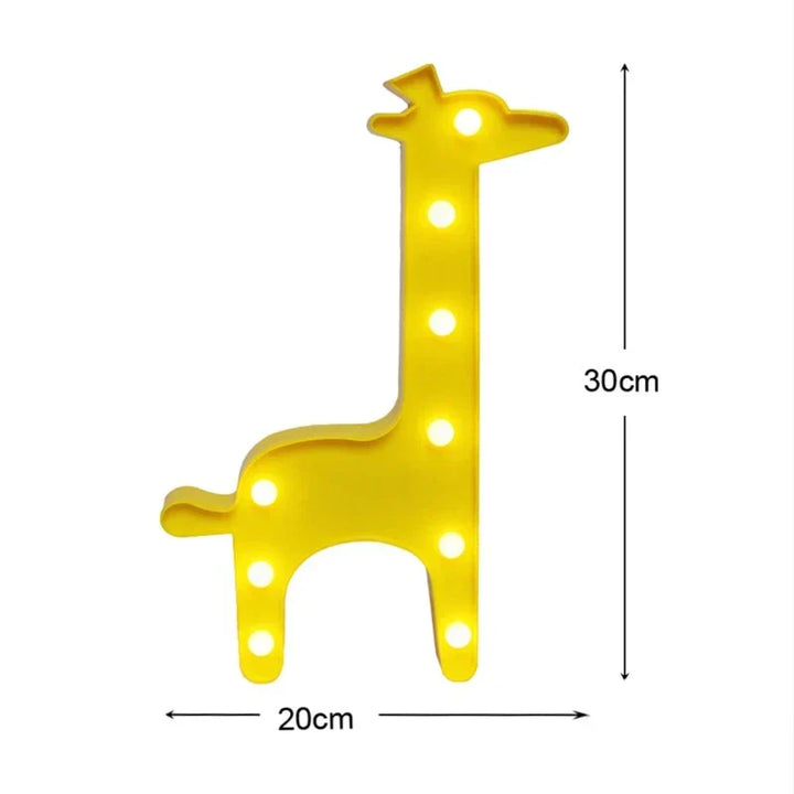 Tier-Tischlampe