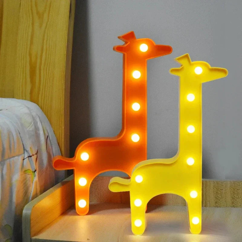 Tier-Tischlampe