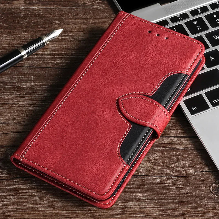 Karnz | Wallet Magnetische Flip-Lederhülle für iPhone