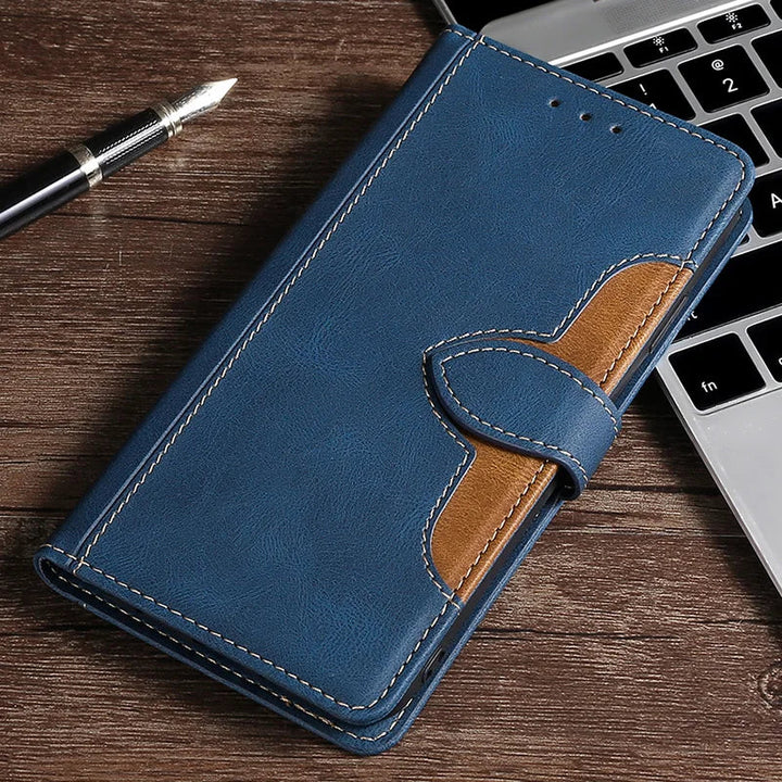Karnz | Wallet Magnetische Flip-Lederhülle für iPhone