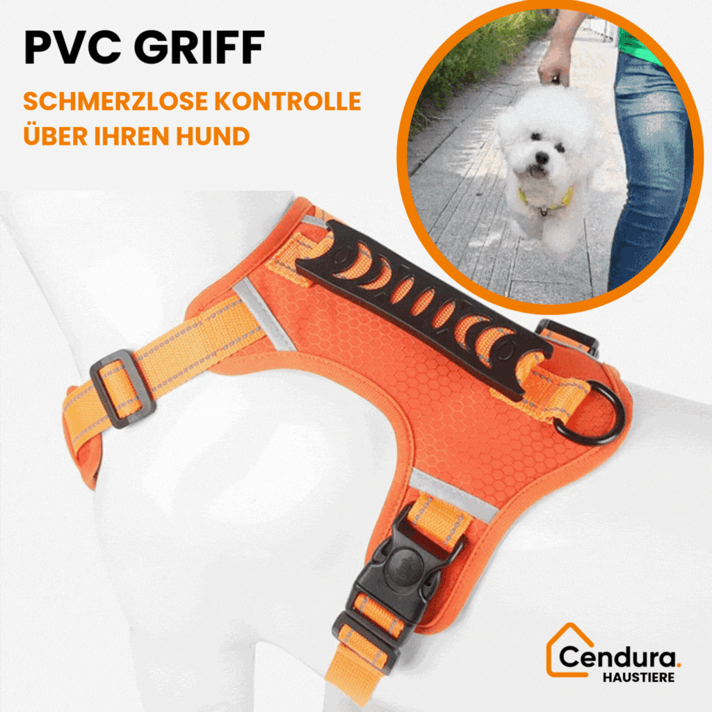 HappyHund Sicherheitsgeschirr reflektierend | Karnz