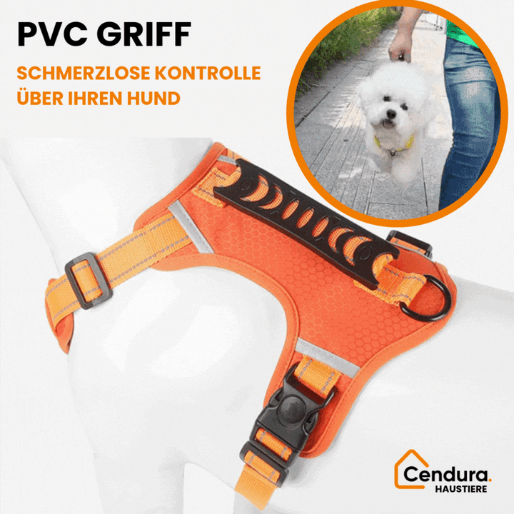 HappyHund Sicherheitsgeschirr reflektierend | Karnz