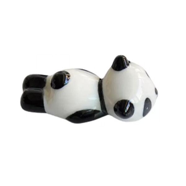 Keramischer Panda Pinsel Essstäbchenhalter | Karnz