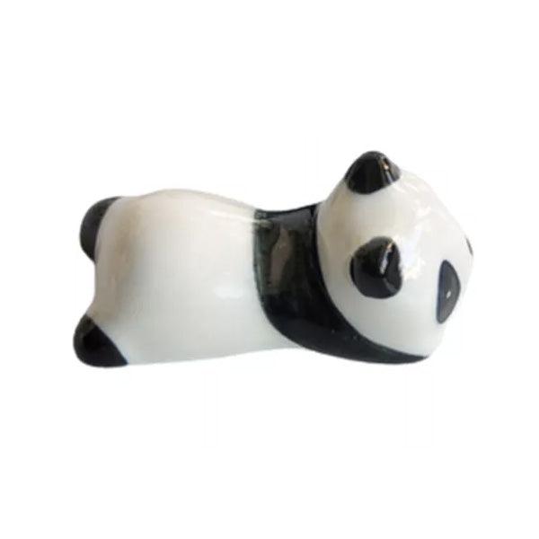 Keramischer Panda Pinsel Essstäbchenhalter | Karnz