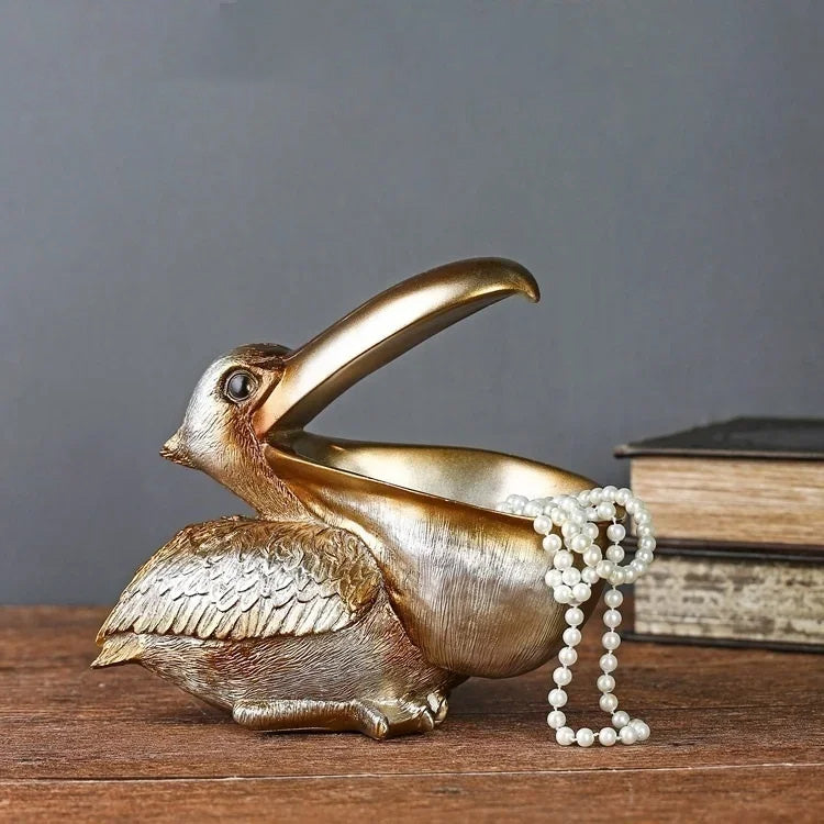 PelicanStyle Organizer – Dekorative Aufbewahrungsfigur für Schlüssel und Zubehör | Karnz